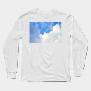 Swallows wheeling among the clouds Long Sleeve T-Shirt